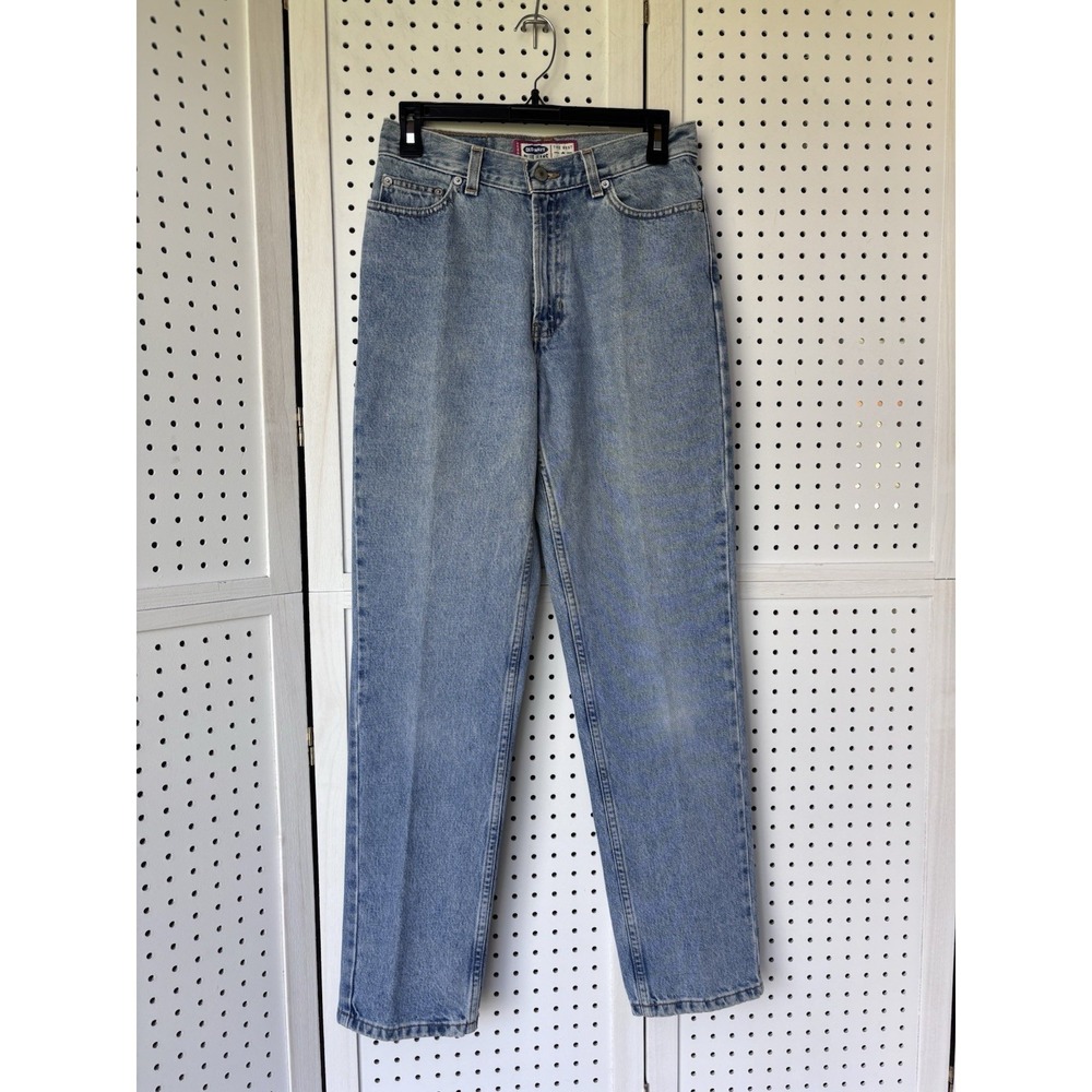 VTG Old Navy‎ Blue Jeans Number 7 Women's Size 4 Regular Light Wash Cotton
